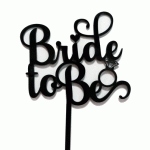 Toper Bride to be crni