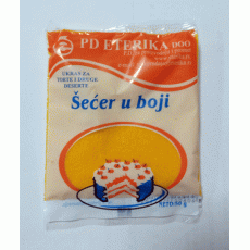 Šećer u boji žuta 50g