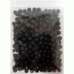 Dekorativne perle 100g crne 2