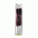 Rođendanske svećice 12 kom bordo