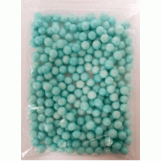 Dekorativne perle 100g plave 3