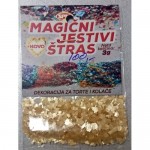 Magični štras 3g šampanj