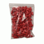 Dekorativne perle 40g srca crvena
