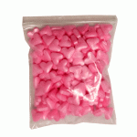 Dekorativne perle 40g srca roze