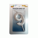 Magična 3D srebro -9- rustik
