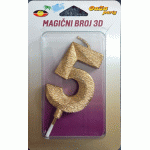 Magična 3D zlato -5- rustik