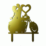 Toper wedding motor zlato